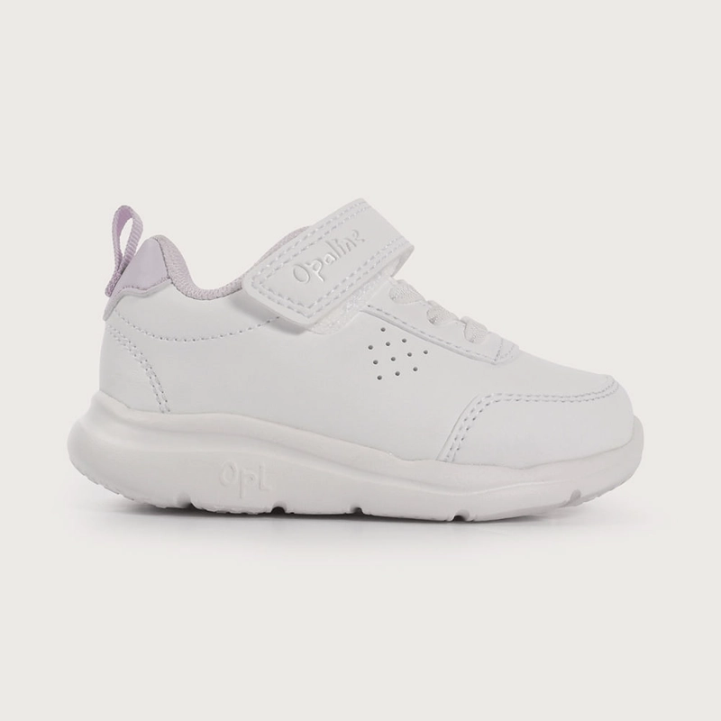 ZAPATILLA DEPORTIVA BLANCA DE NIÑA OPALINE - 2