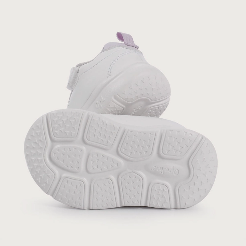 ZAPATILLA PRIMEROS PASOS DEPORTIVA BLANCA DE NIÑA OPALINE - 3
