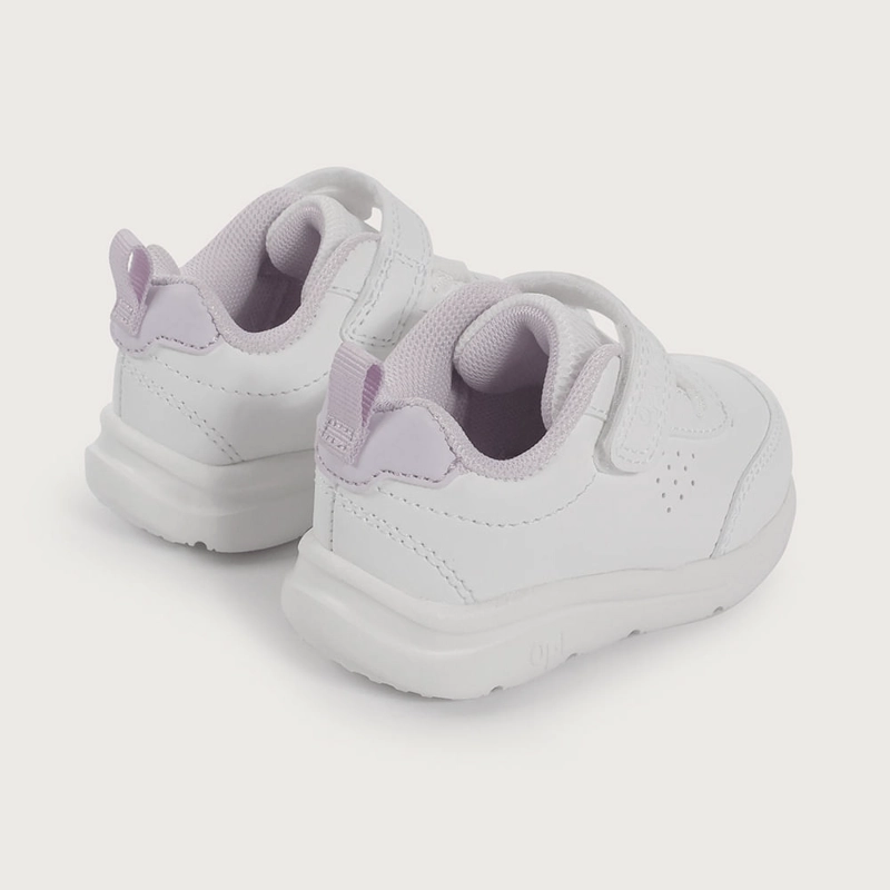 ZAPATILLA PRIMEROS PASOS DEPORTIVA BLANCA DE NIÑA OPALINE - 5