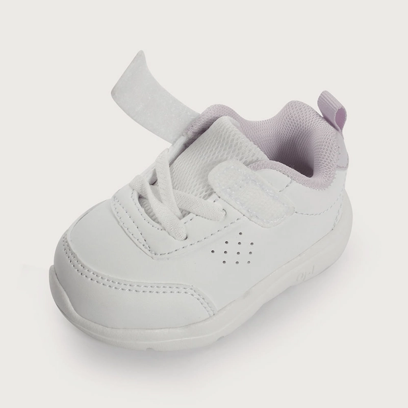 ZAPATILLA PRIMEROS PASOS DEPORTIVA BLANCA DE NIÑA OPALINE - 6