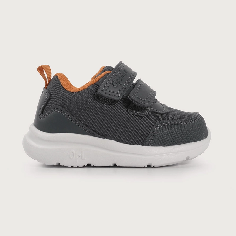ZAPATILLA PRIMEROS PASOS DEPORTIVA GRIS DE NIÑO OPALINE - 2