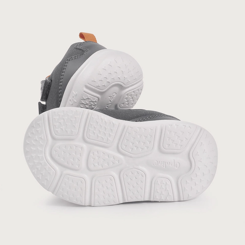 ZAPATILLA PRIMEROS PASOS DEPORTIVA GRIS DE NIÑO OPALINE - 3