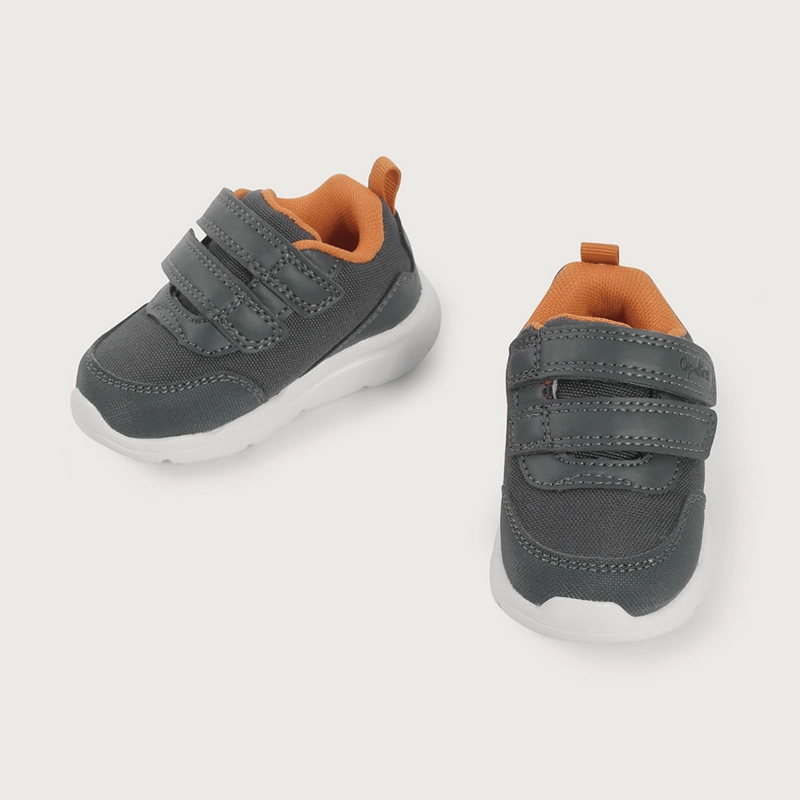 ZAPATILLA PRIMEROS PASOS DEPORTIVA GRIS DE NIÑO OPALINE - 4