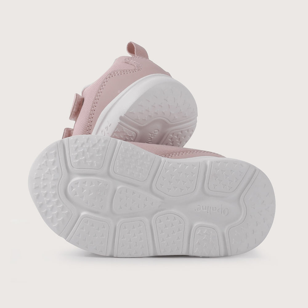 ZAPATILLA DEPORTIVA ROSADA DE NIÑA OPALINE - 3