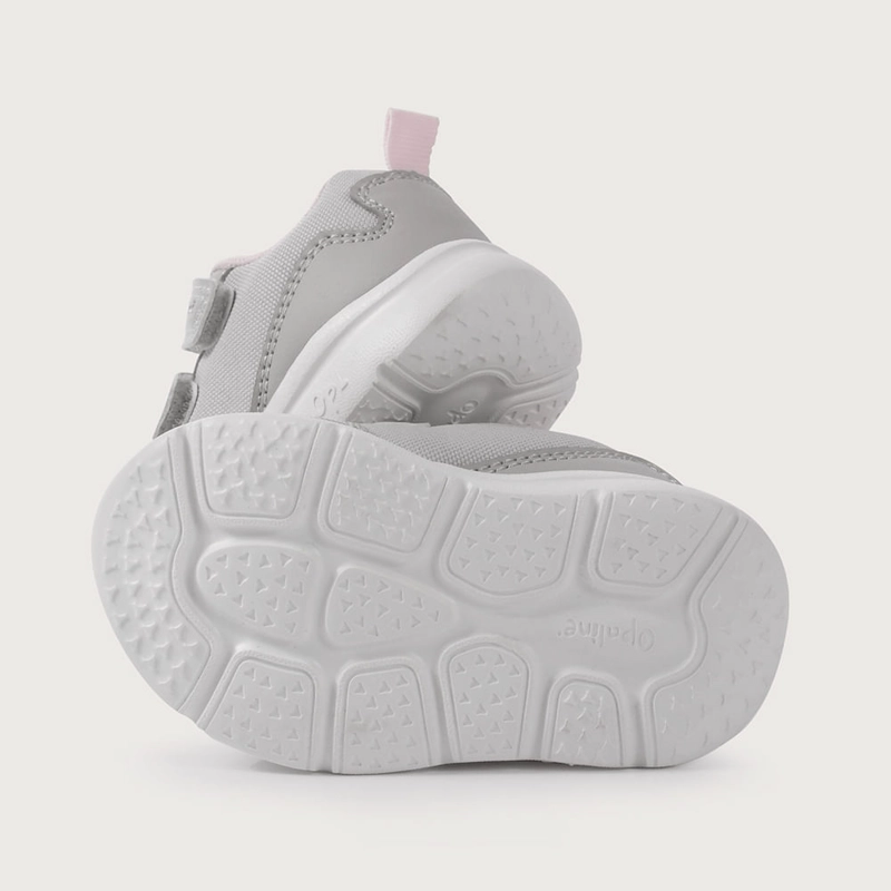 ZAPATILLA PRIMEROS PASOS DEPORTIVA GRIS DE NIÑA OPALINE - 3