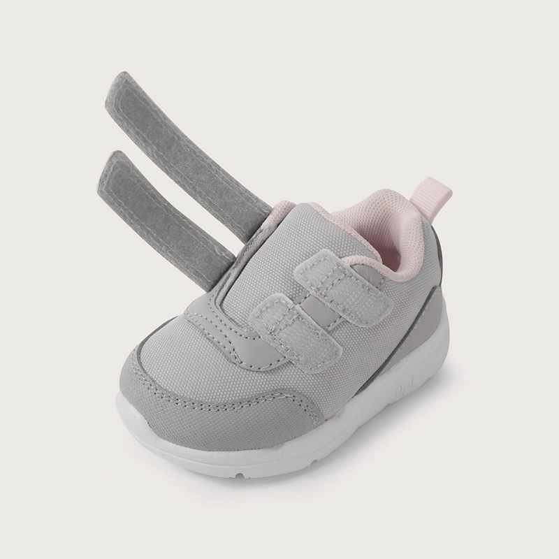 ZAPATILLA PRIMEROS PASOS DEPORTIVA GRIS DE NIÑA OPALINE - 6