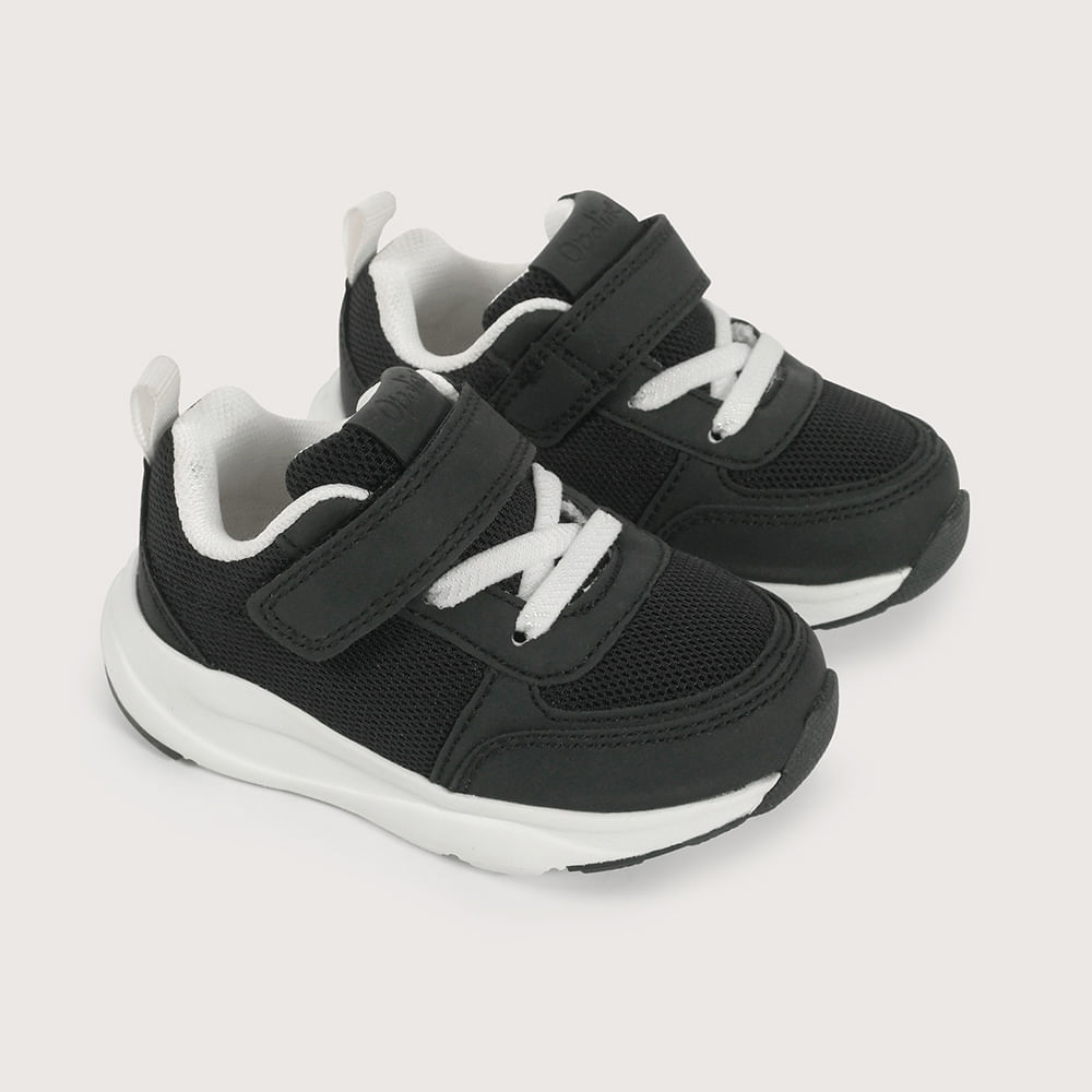 ZAPATILLA DEPORTIVA NEGRA UNISEX OPALINE - 1