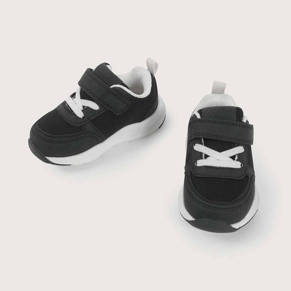 ZAPATILLA DEPORTIVA NEGRA UNISEX OPALINE - 4
