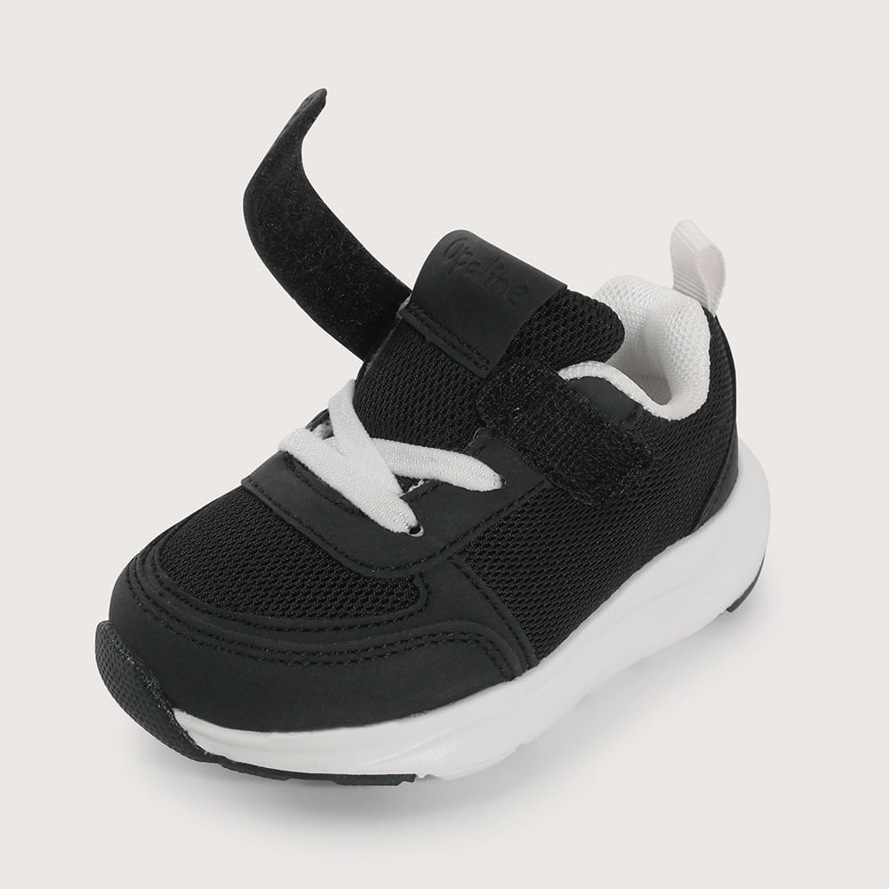 ZAPATILLA DEPORTIVA NEGRA UNISEX OPALINE - 6