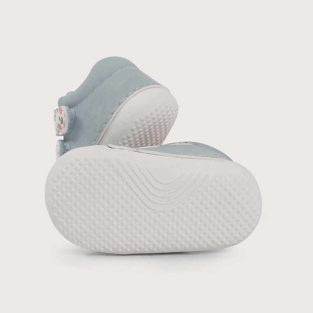 ZAPATILLA GATEADOR CELESTE DE NIÑA OPALINE - 3