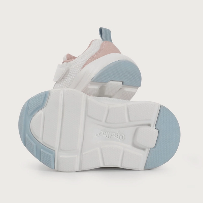 ZAPATILLA PRIMEROS PASOS DEPORTIVA BLANCA CON VELCRO DE NIÑA OPALINE - 3