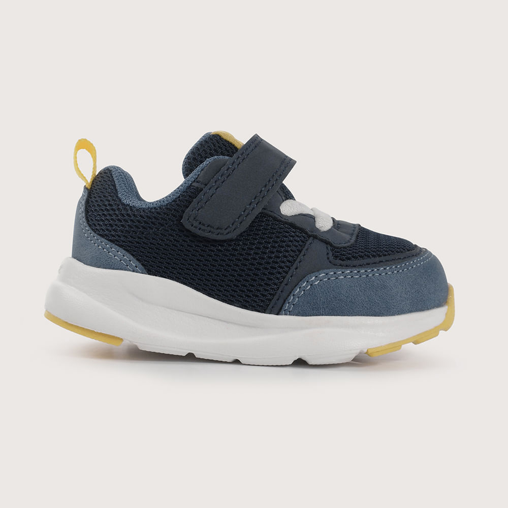 ZAPATILLA PRIMEROS PASOS DEPORTIVA AZUL DE NIÑO OPALINE - 2