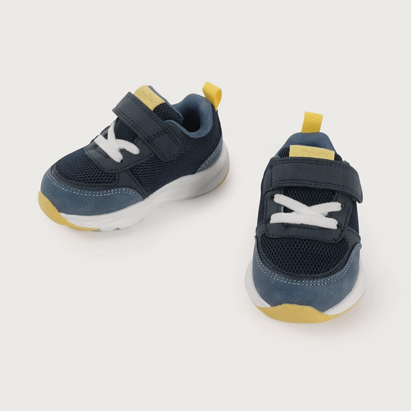ZAPATILLA PRIMEROS PASOS DEPORTIVA AZUL DE NIÑO OPALINE - 4