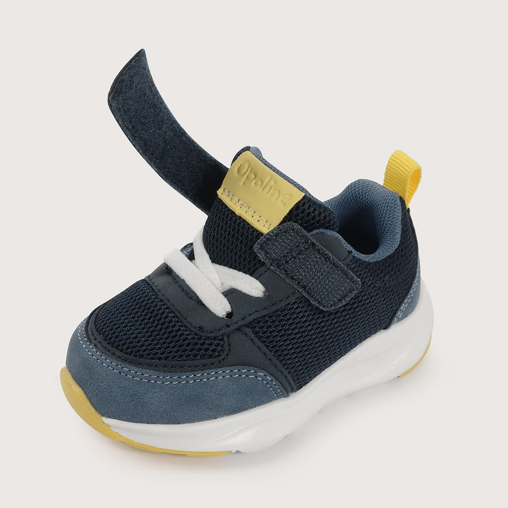 ZAPATILLA PRIMEROS PASOS DEPORTIVA AZUL DE NIÑO OPALINE - 6