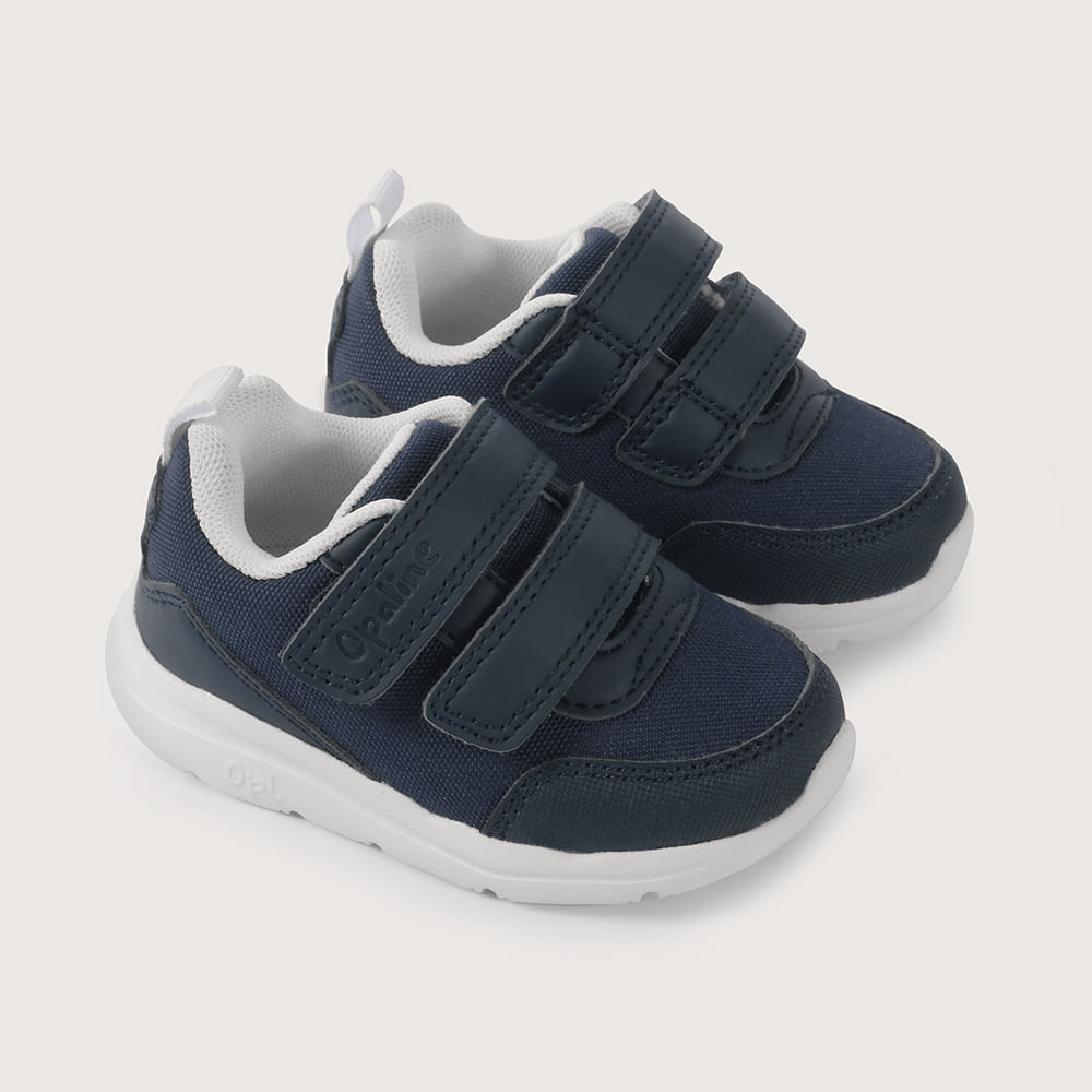 ZAPATILLA DEPORTIVA AZUL DE NIÑO OPALINE - 1