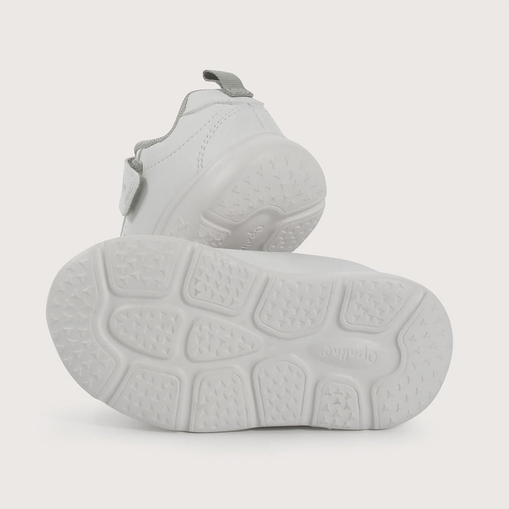 ZAPATILLA DEPORTIVA BLANCA DE NIÑO OPALINE - 3