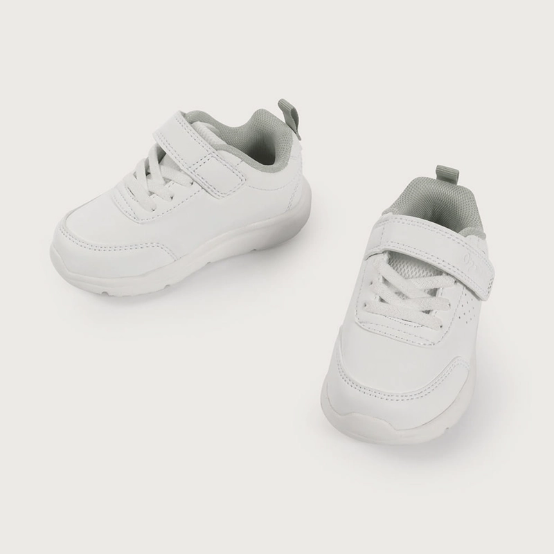 ZAPATILLA DEPORTIVA BLANCA DE NIÑO OPALINE - 4