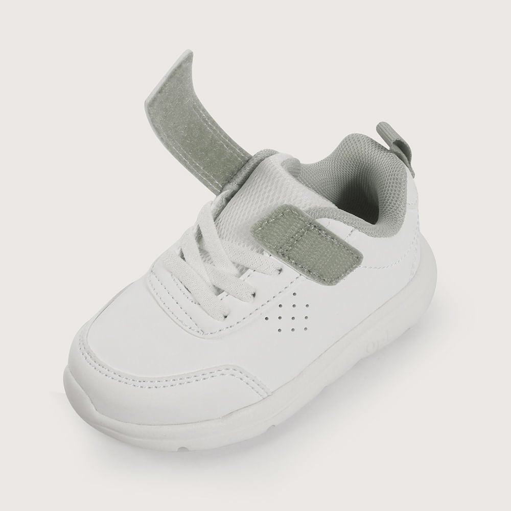 ZAPATILLA DEPORTIVA BLANCA DE NIÑO OPALINE - 6