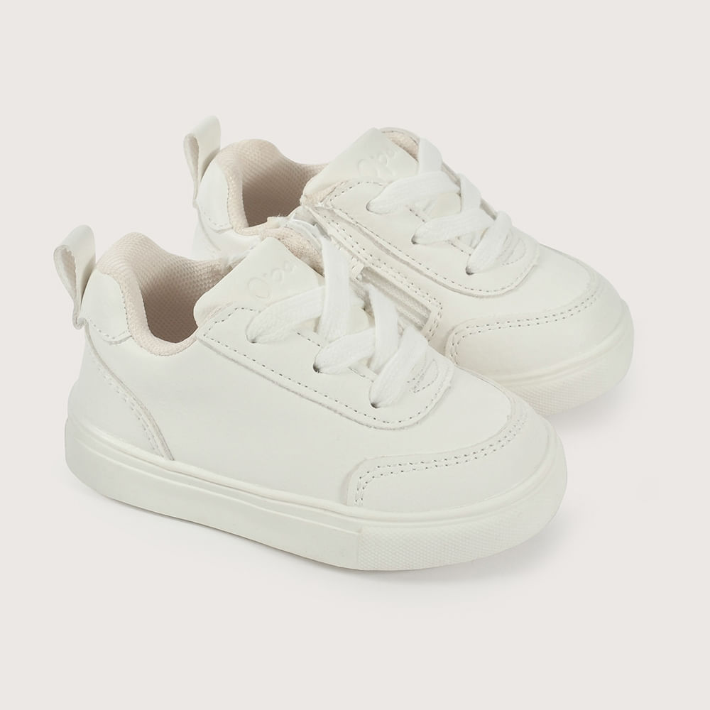ZAPATILLA PRIMEROS PASOS BLANCA UNISEX OPALINE - 1