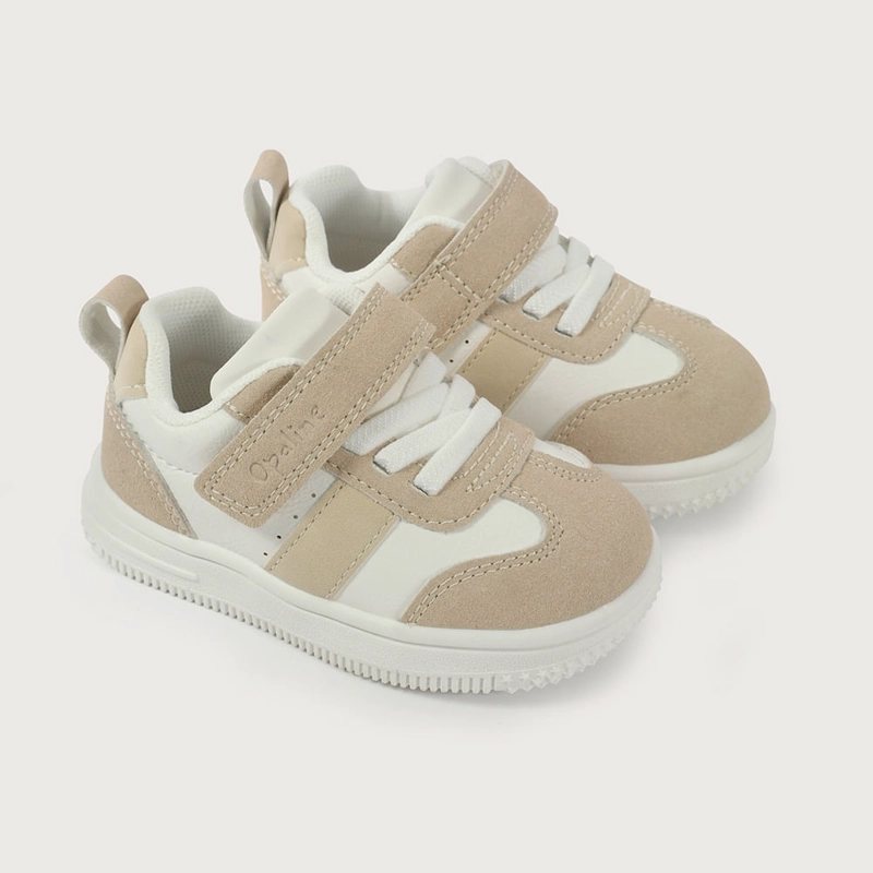 ZAPATILLA BEIGE DE NIÑO OPALINE - 1