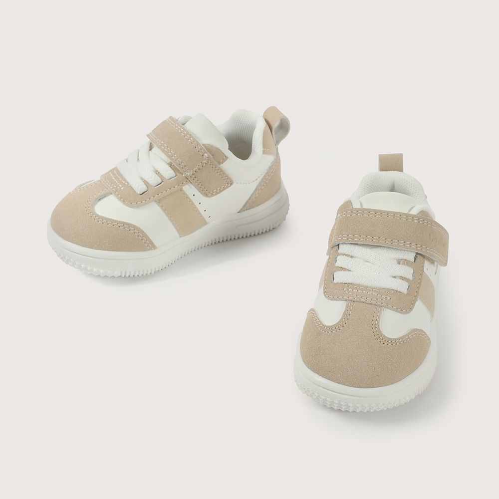 ZAPATILLA BEIGE DE NIÑO OPALINE - 4