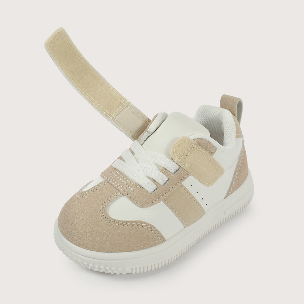 ZAPATILLA BEIGE DE NIÑO OPALINE - 6