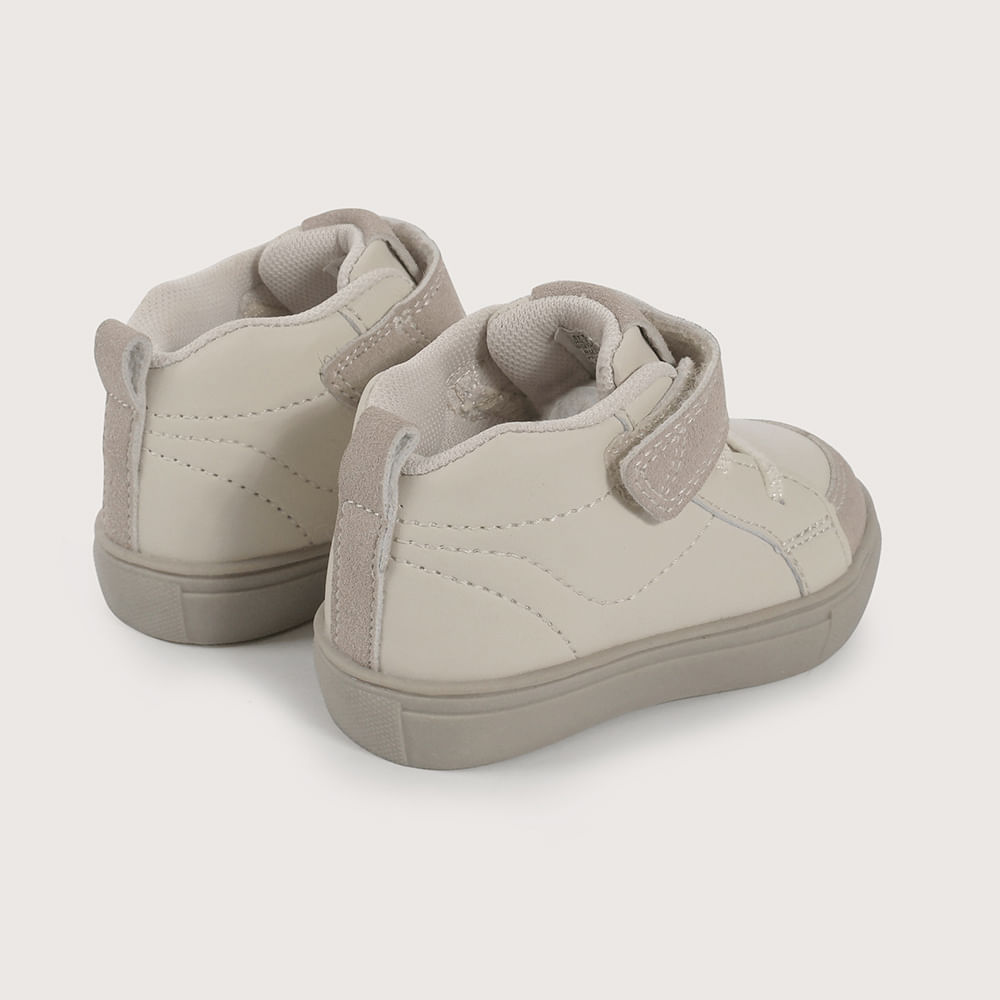 ZAPATILLA PRIMEROS PASOS BEIGE DE NIÑO OPALINE - 5