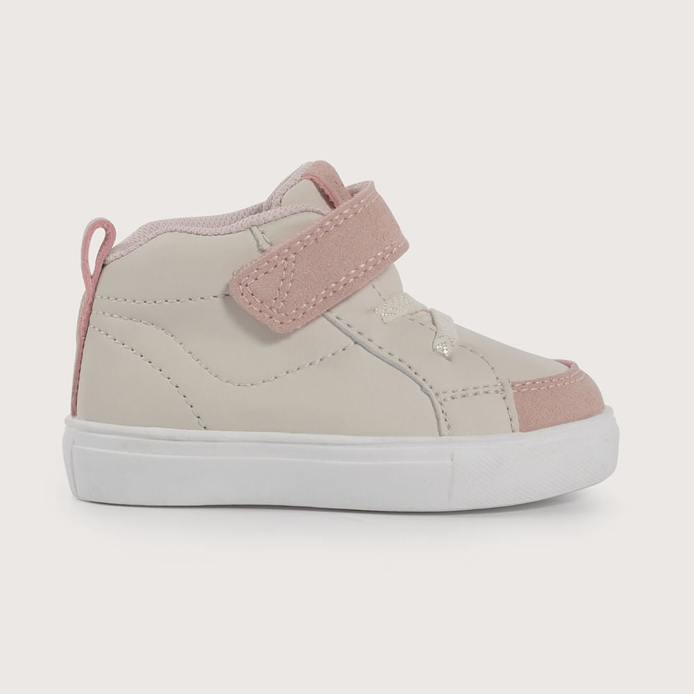 ZAPATILLA PRIMEROS PASOS BEIGE DE NIÑA OPALINE - 2