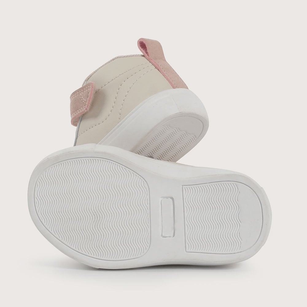 ZAPATILLA PRIMEROS PASOS BEIGE DE NIÑA OPALINE - 3