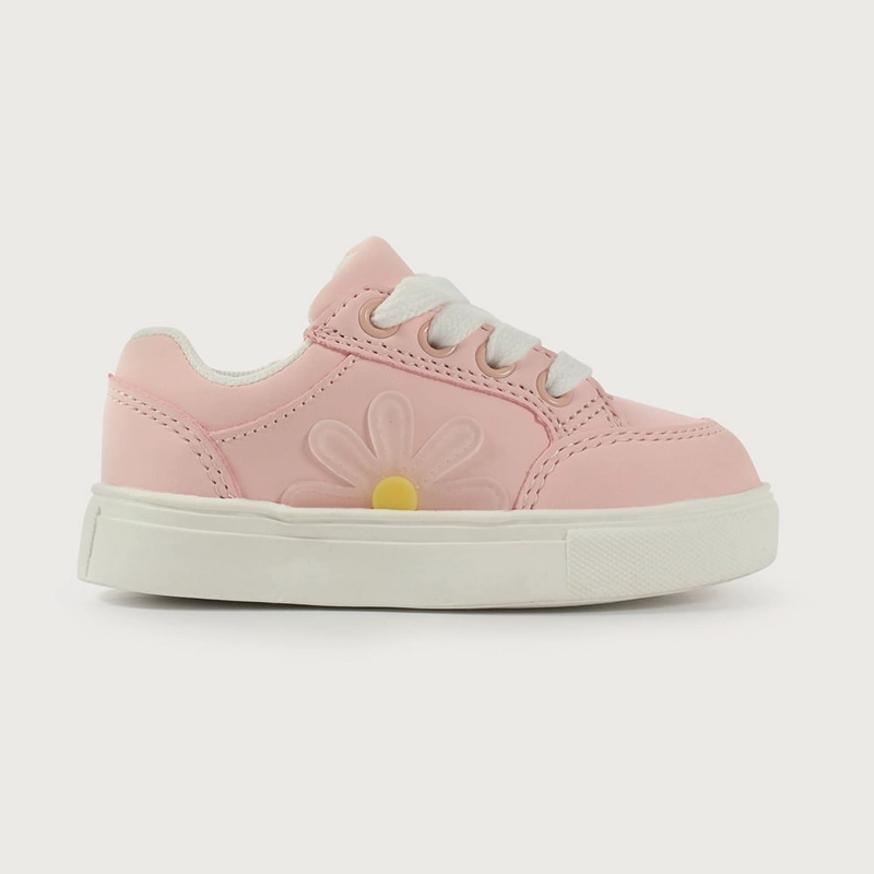 ZAPATILLA FLOR ROSADA DE NIÑA OPALINE - 2