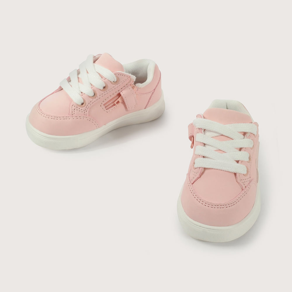 ZAPATILLA FLOR ROSADA DE NIÑA OPALINE - 4