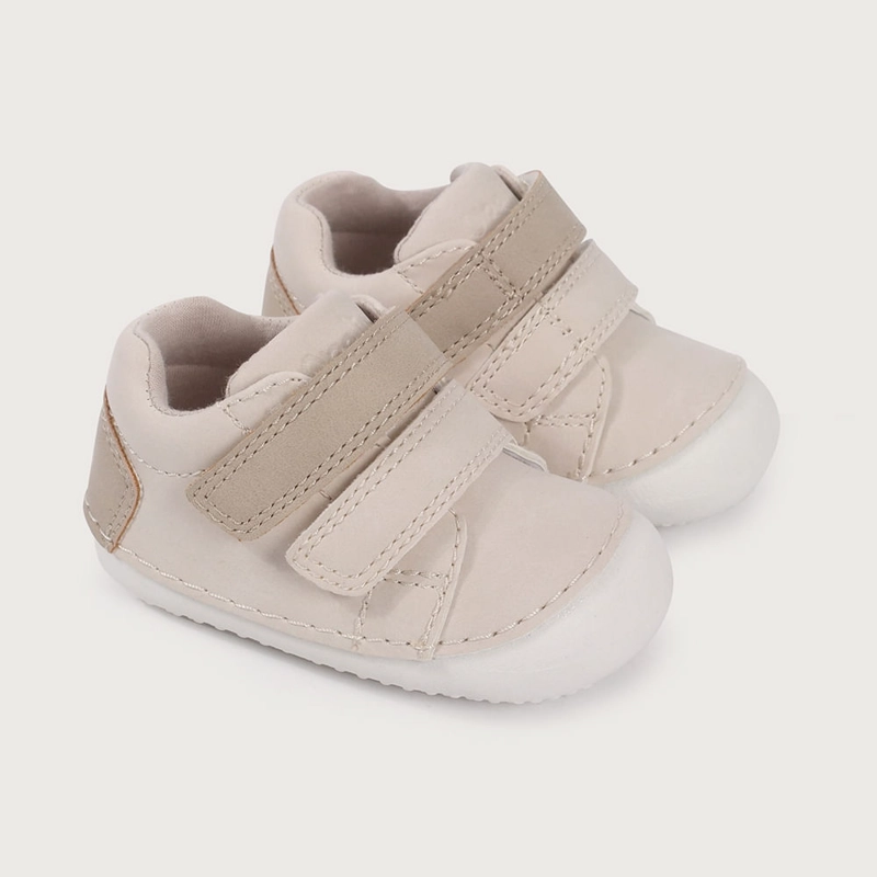 ZAPATILLA GATEADOR BEIGE DE NIÑO OPALINE - 1