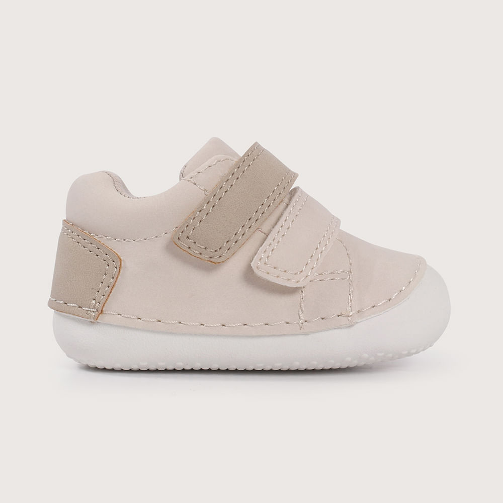 ZAPATILLA GATEADOR BEIGE DE NIÑO OPALINE - 2
