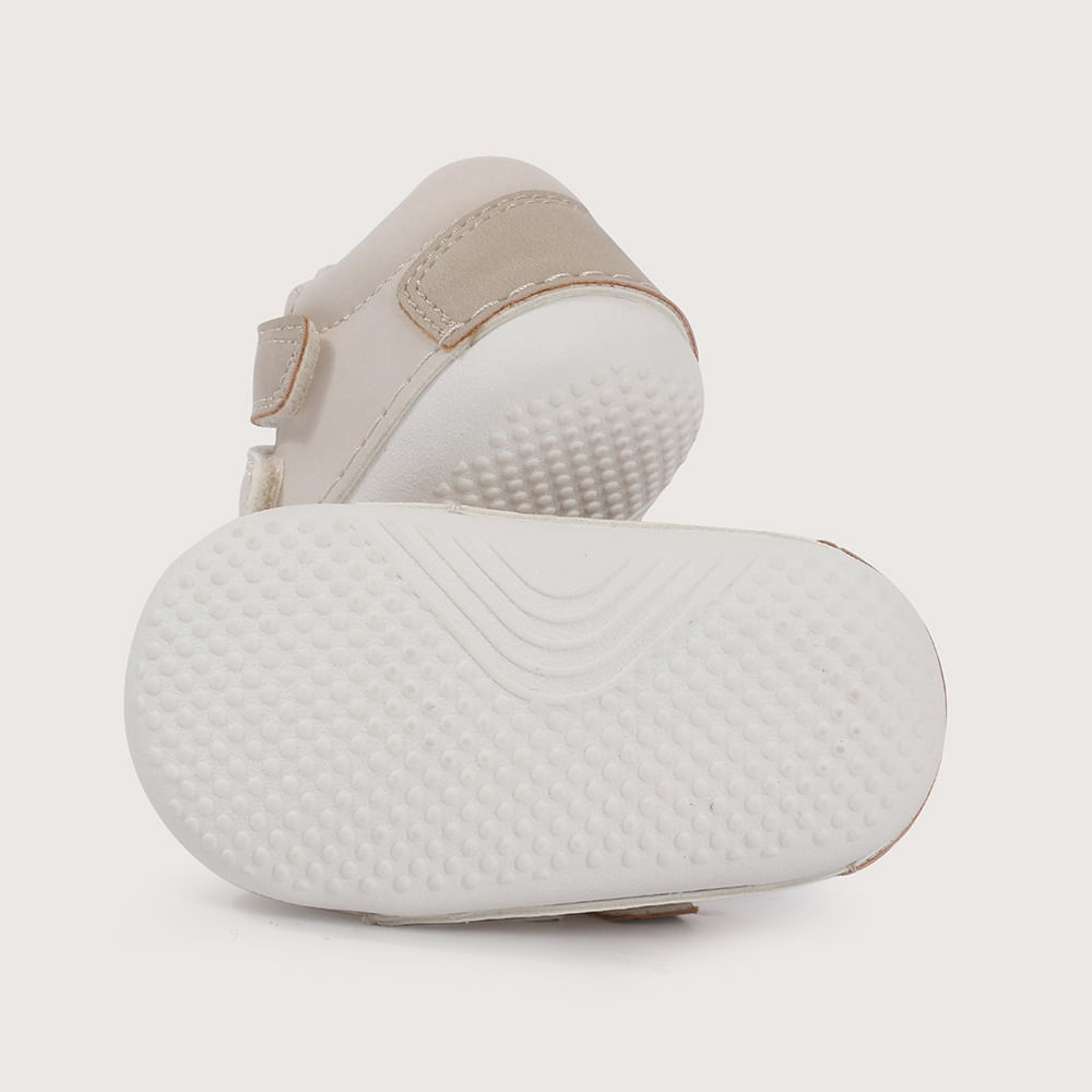 ZAPATILLA GATEADOR BEIGE DE NIÑO OPALINE - 3