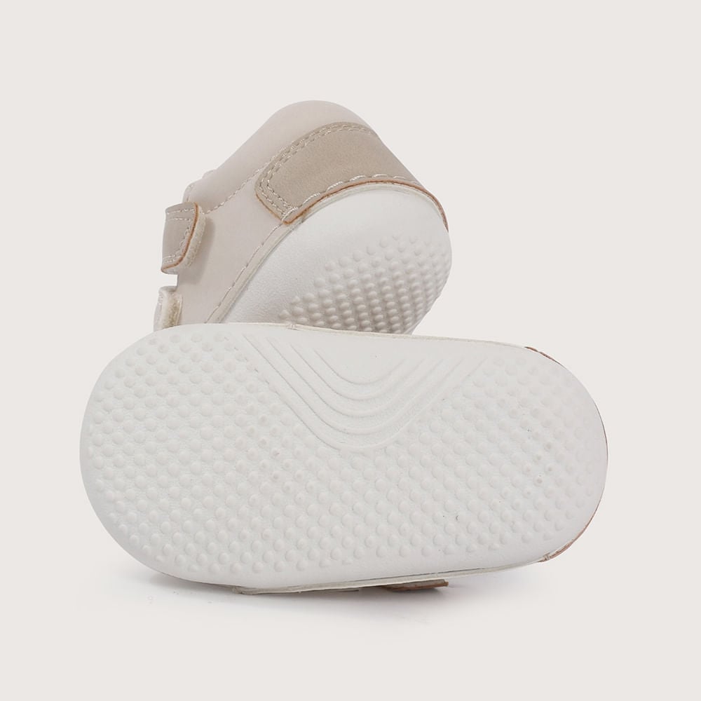 ZAPATILLA GATEADOR BEIGE DE NIÑO OPALINE - 3