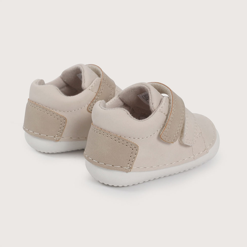 ZAPATILLA GATEADOR BEIGE DE NIÑO OPALINE - 4