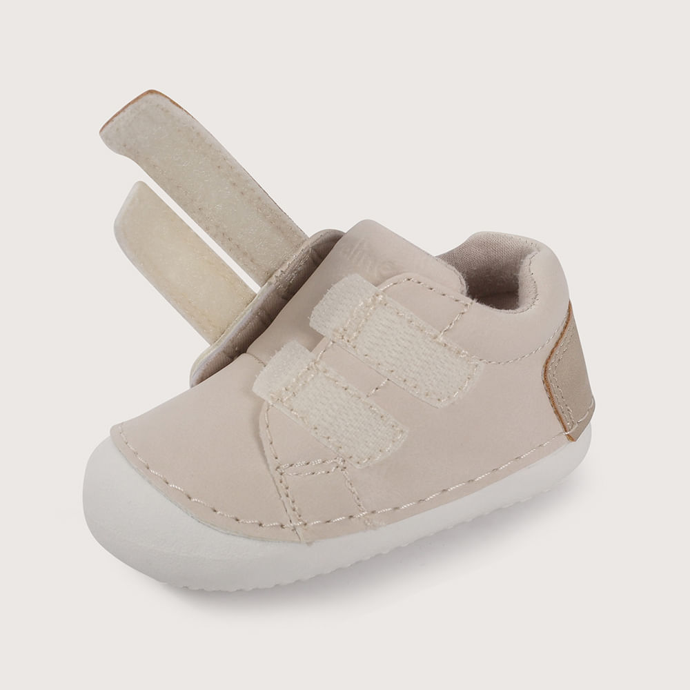 ZAPATILLA GATEADOR BEIGE DE NIÑO OPALINE - 5