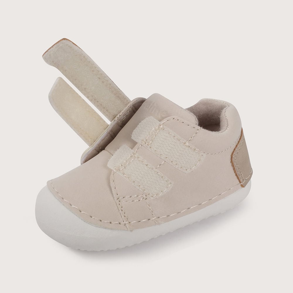 ZAPATILLA GATEADOR BEIGE DE NIÑO OPALINE - 5