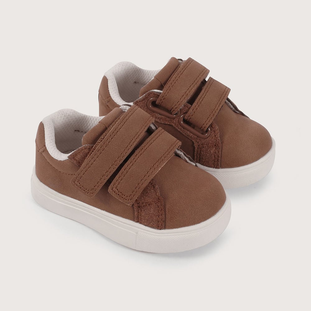 ZAPATILLOS PRIMEROS PASOS CAFE  DE NIÑO OPALINE - 1
