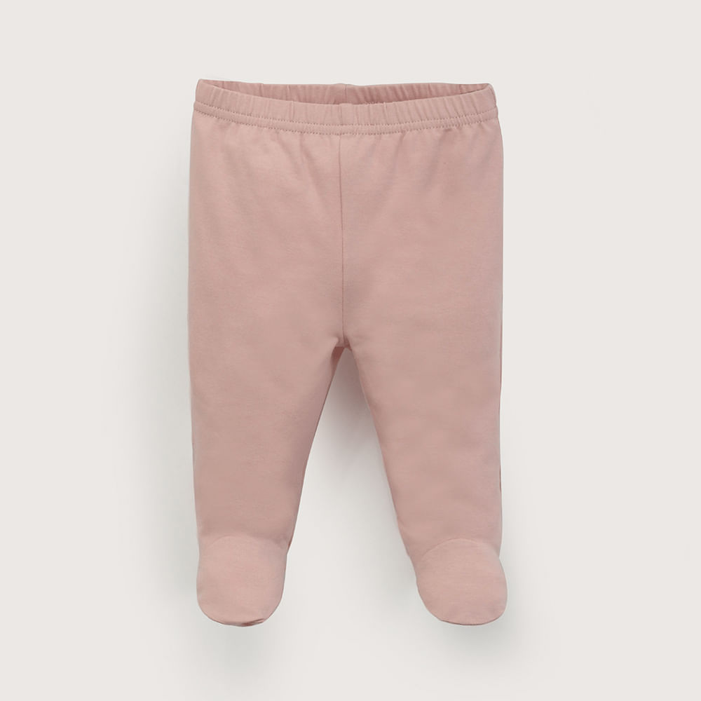 CONJUNTO POLERON Y PANTALON ROSADO DE BEBE  NIÑA OPALINE - 4