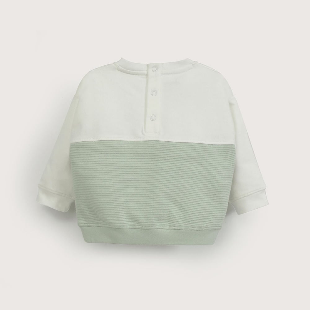 POLERON VERDE DE NIÑO OPALINE - 6