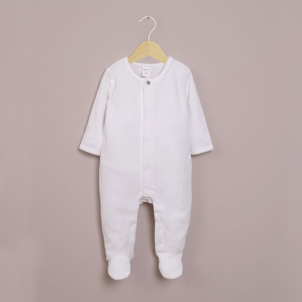 OSITO PLUSH BLANCO DE BEBE  UNISEX OPALINE - 1