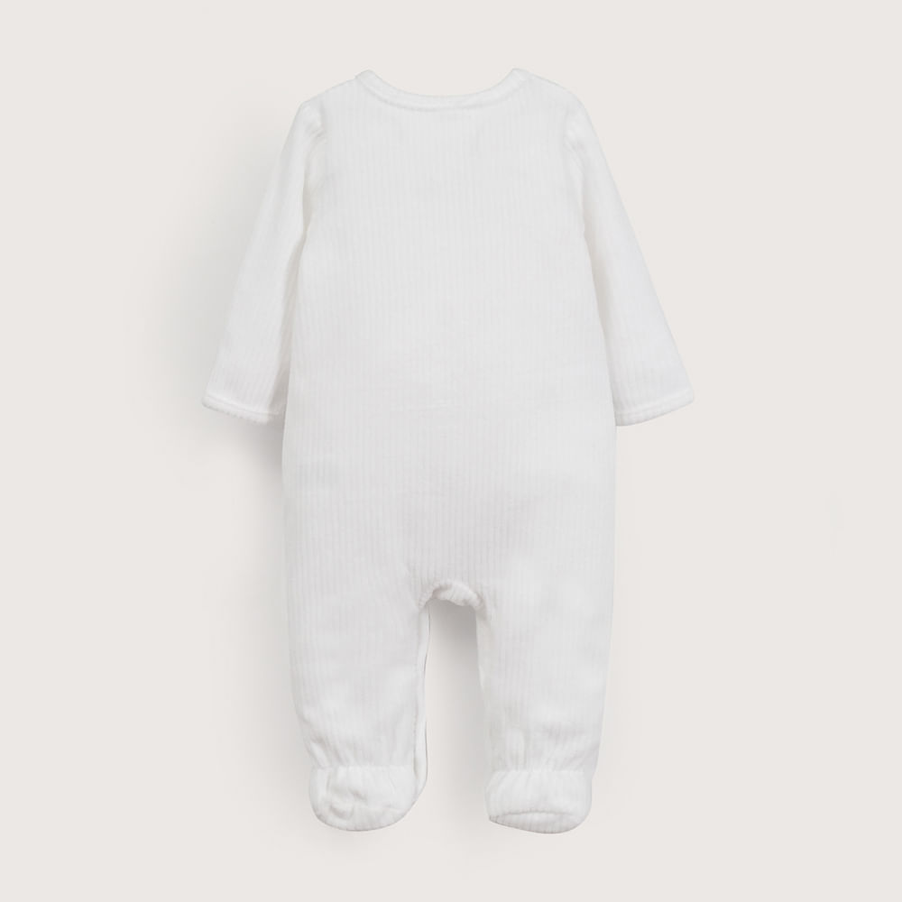 OSITO PLUSH BLANCO DE BEBE  UNISEX OPALINE - 3