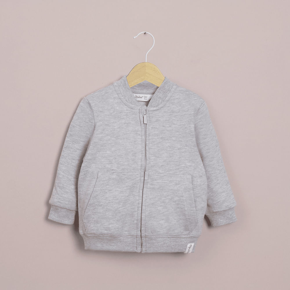 POLERON GRIS DE NIÑO OPALINE - 1