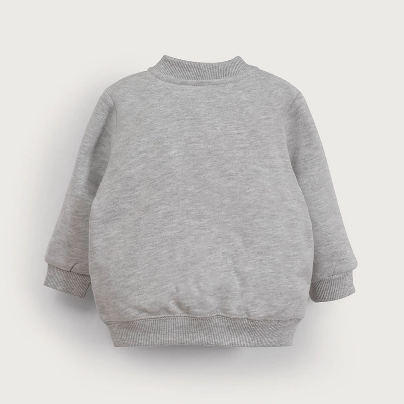 POLERON GRIS DE NIÑO OPALINE - 3