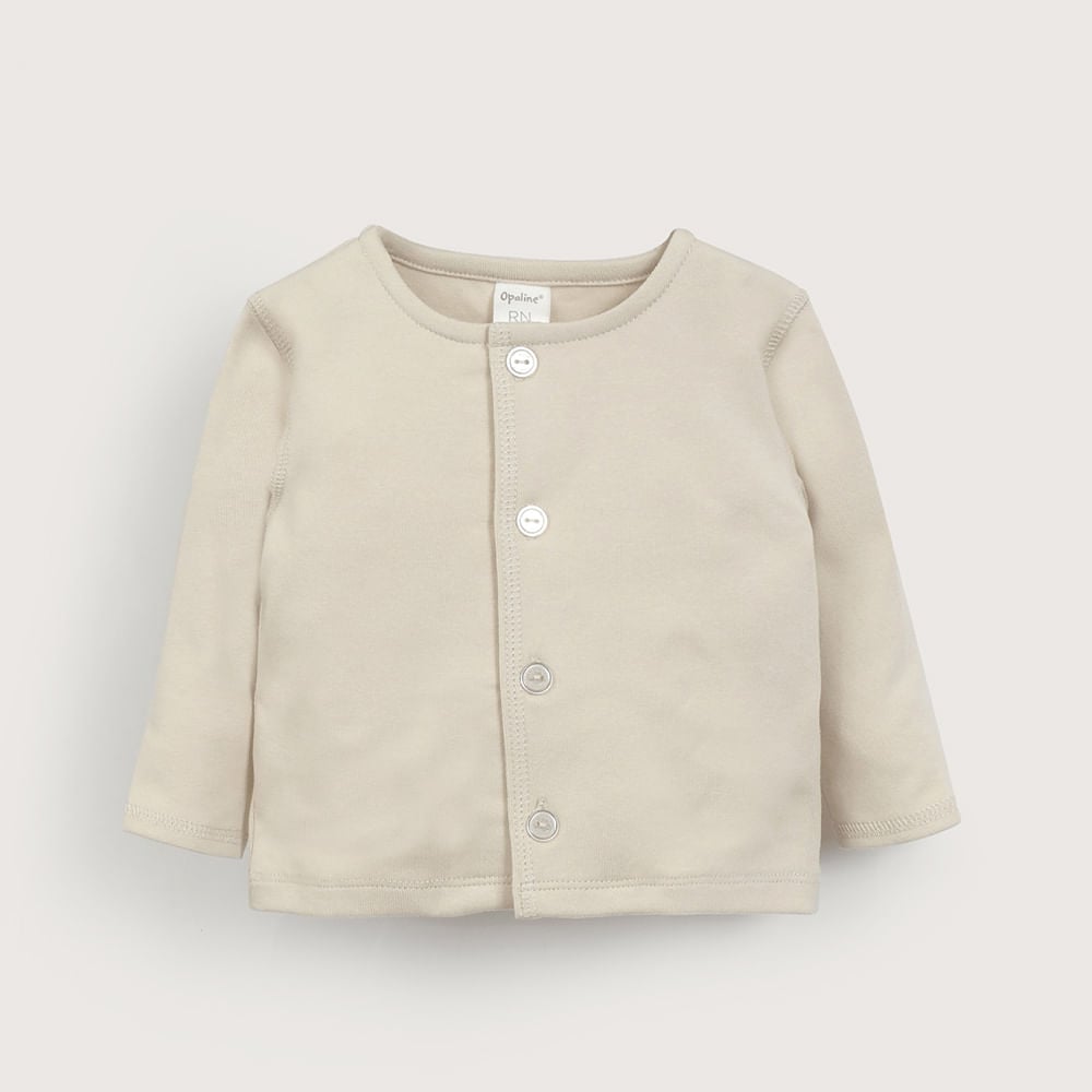 CONJUNTO CLINICA BEIGE DE BEBE  UNISEX OPALINE - 3