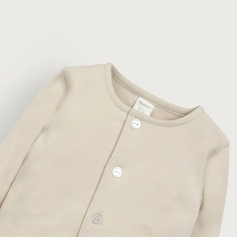 CONJUNTO CLINICA BEIGE DE BEBE  UNISEX OPALINE - 5