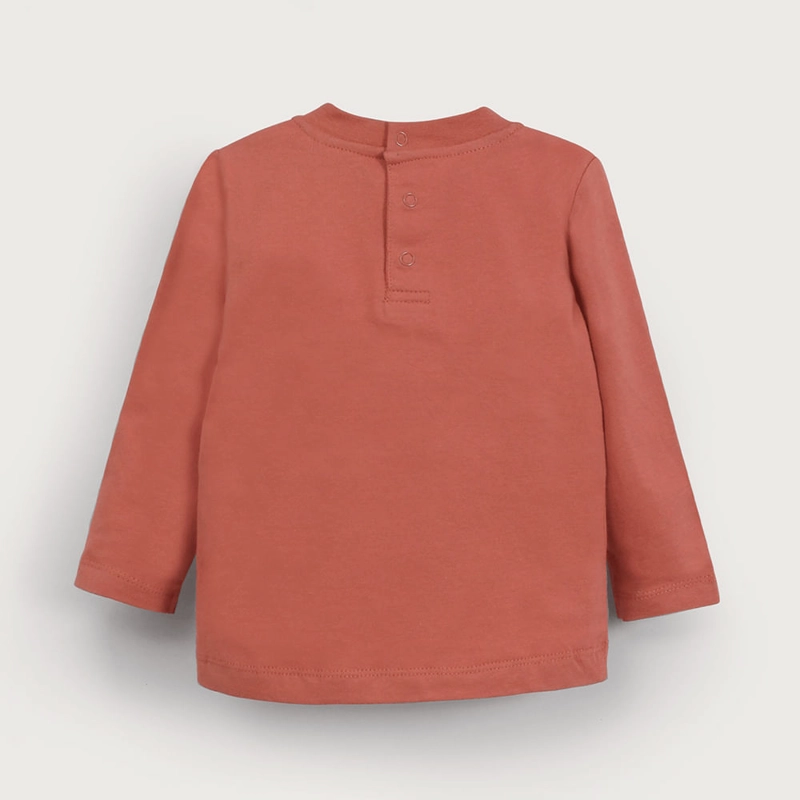 POLERA MANGA LARGA TERRACOTA DE NIÑO OPALINE - 3