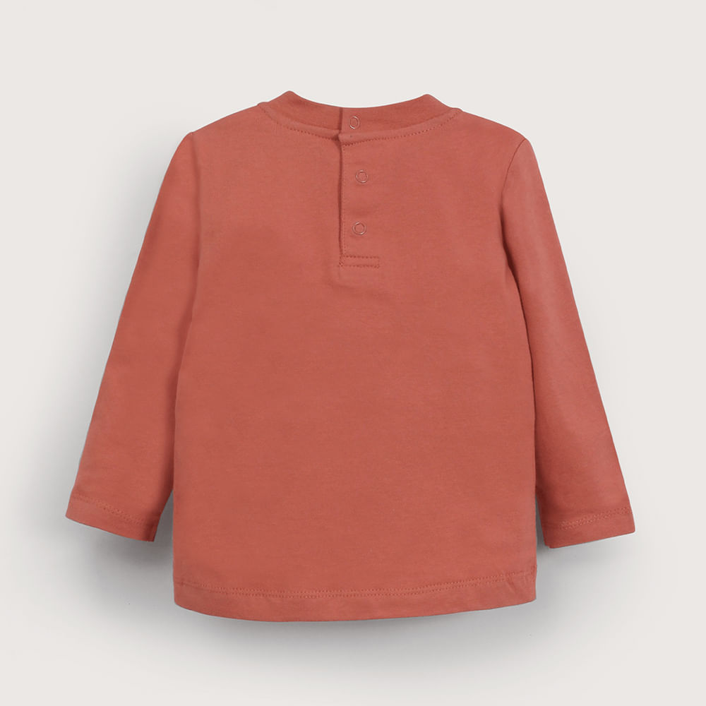 POLERA MANGA LARGA TERRACOTA DE NIÑO OPALINE - 6