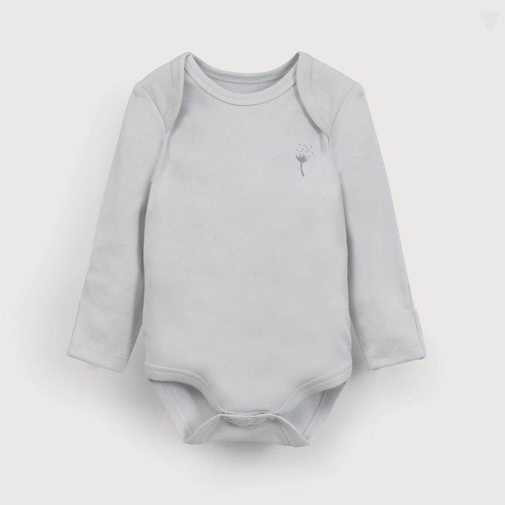 TRIPACK BODIES MANGA LARGA FLORES DE BEBE  NIÑA OPALINE - 4